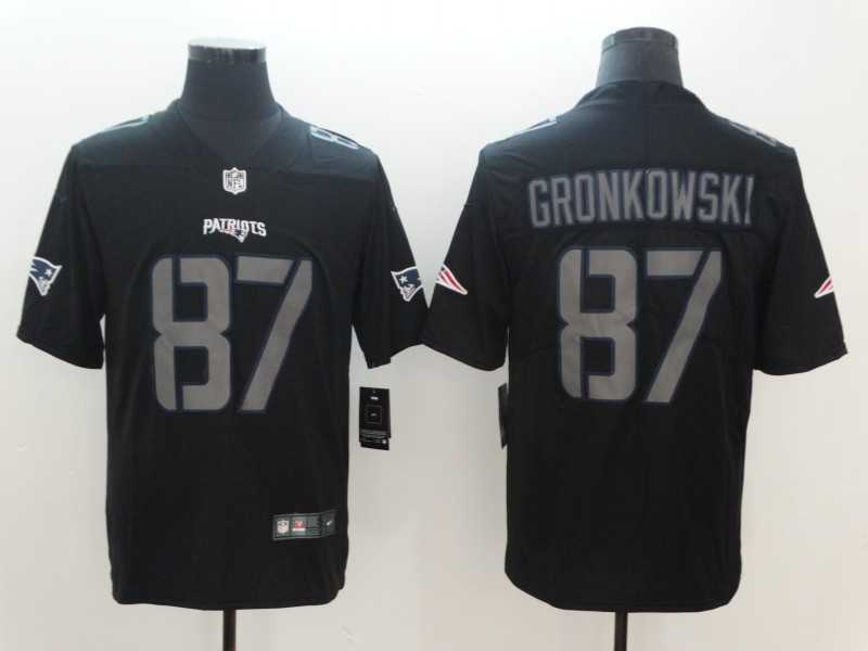 Nike Patriots 87 Rob Gronkowski Black Vapor Impact Limited Jersey,We sell and wholesale Nike Patriots 87 Rob Gronkowski Black Vapor Impact Limited Jersey on line form chian!
